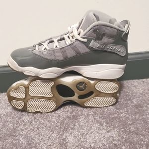 Air Jordans - Grey - Size 7Y